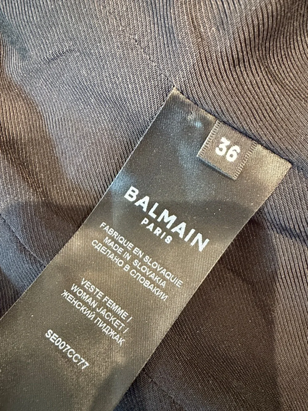 Balmain Blazer- Flap pockets Single-breasted Blazer - Picture 13 of 13